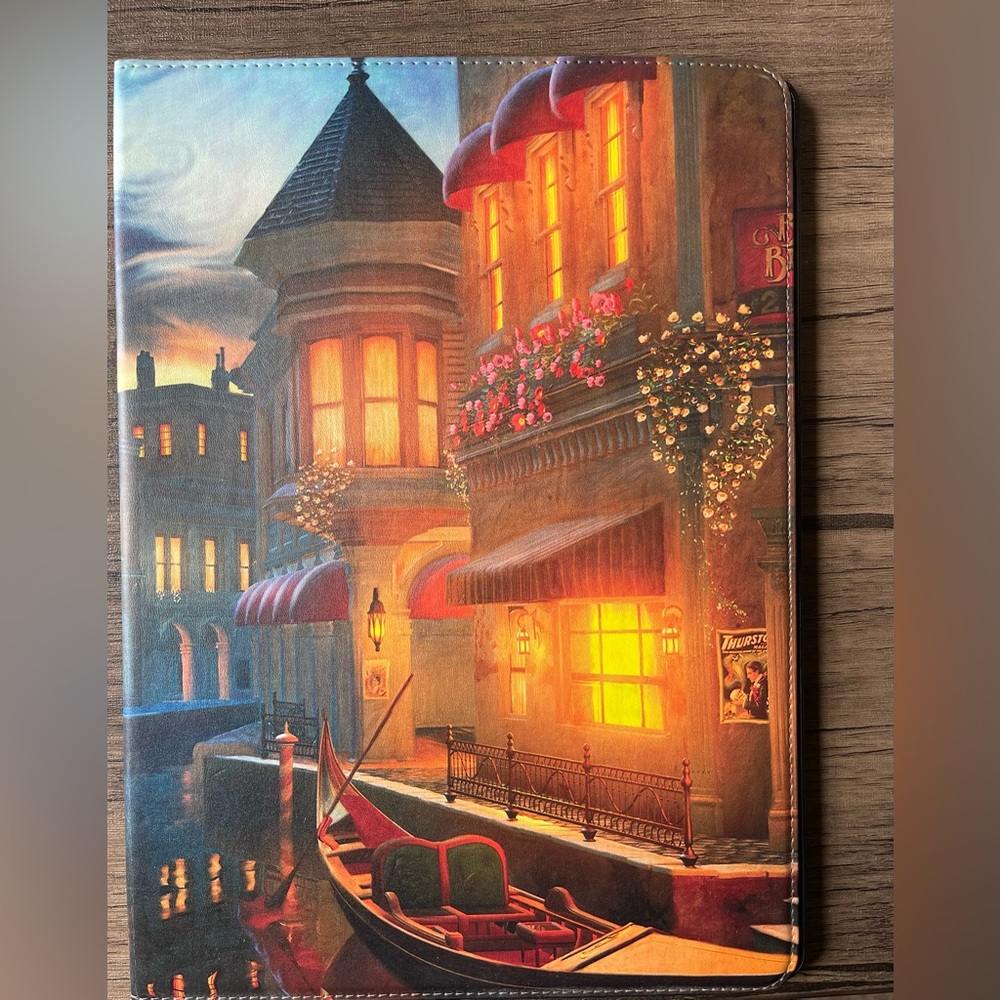 Brown Tablet Case with Elegant Design, 2015-2016 Generation, great condition
